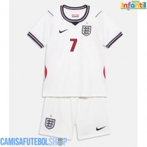 Camisa de time de futebol Inglaterra Bukayo Saka #7 Replicas 1º Equipamento Infantil Mundo 2026 Manga Curta (+ Calças curtas)